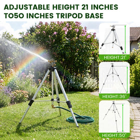 Harsire adjustable tripod height ensures ideal watering height