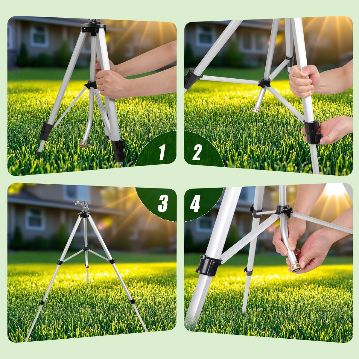 Harsire compatible with standard 3/4 inch hoses