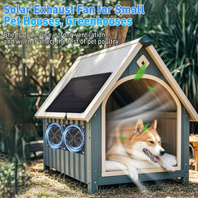HASDSAGY dog house ventilation for outdoor comfort