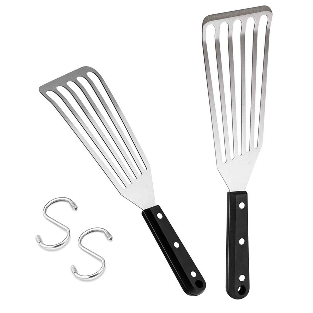 HaSteeL 12.5-inch fish spatula with slotted blade for easy lifting