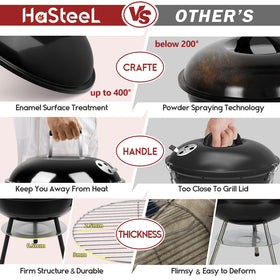 HaSteeL portable design with secure lid locks for easy transport
