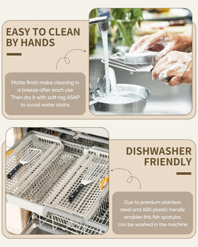 HaSteeL dishwasher-safe for quick cleanup