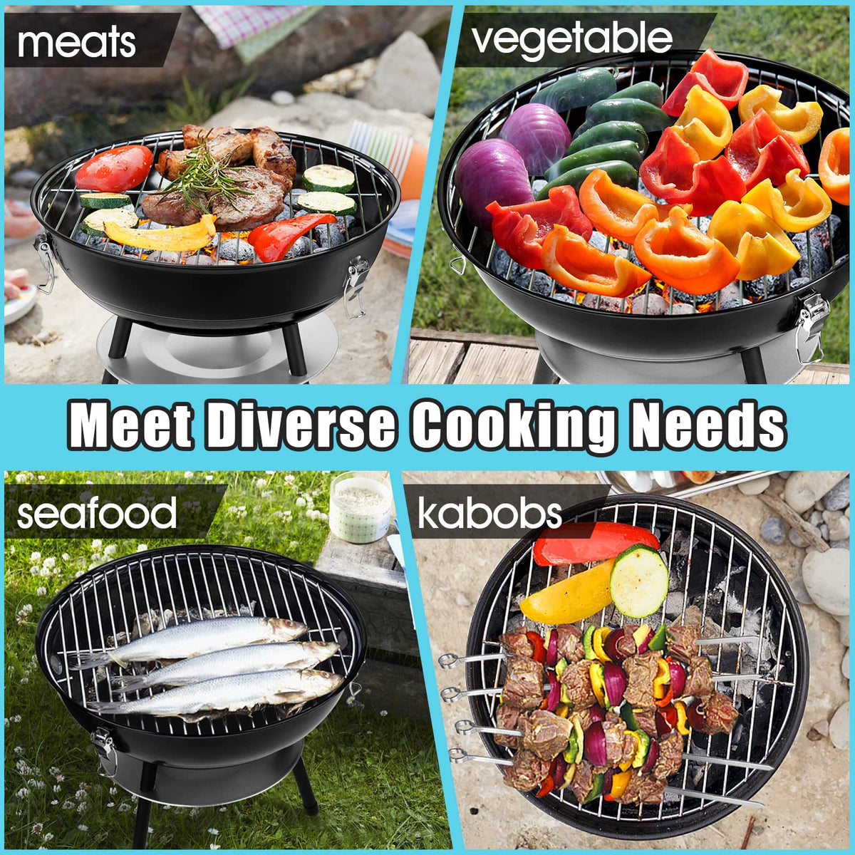 HaSteeL portable replacement grate ideal for outdoor grilling.