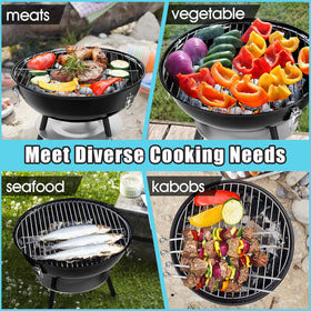 HaSteeL portable replacement grate ideal for outdoor grilling.