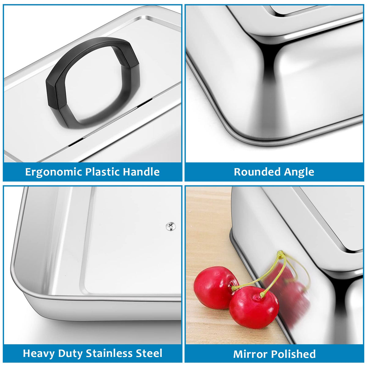 HaSteeL stainless steel dome on a flat-top grill reducing splatter