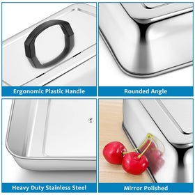 HaSteeL stainless steel dome on a flat-top grill reducing splatter