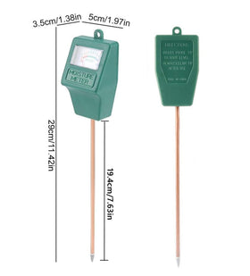 Hathdia moisture meter beside a large potted plant for moisture check