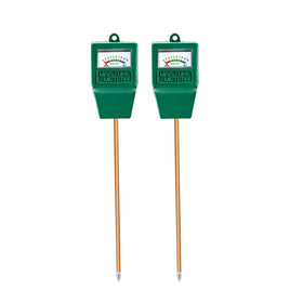 Hathdia soil moisture meter probe in soil showing quick reading for plant care