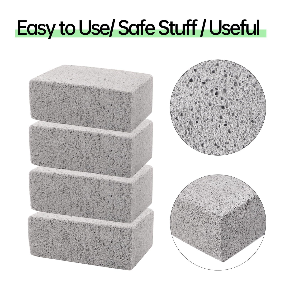 Hatoku pumice stone for oven cleaning tackles tough stains on ovens and racks.
