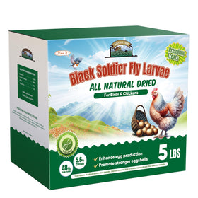 HATORTOP BSF larvae packaging front view with resealable bag for freshness