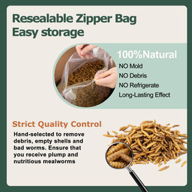 HATORTOP BSF larvae are non-GMO with no additives.