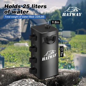Hatway 500D PVC water weight bags resist leaks for long-lasting use.