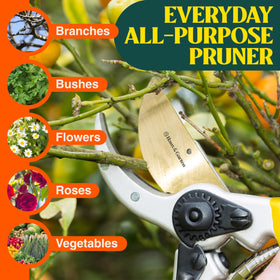 Haus & Garten ClassicPRO lightweight handle for easy one-handed pruning.
