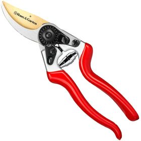 Haus & Garten EnduroPRO blade close-up for precise pruning.