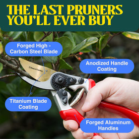 Haus & Garten EnduroPRO heavy-duty aluminum body for lasting durability.