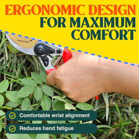 Haus & Garten EnduroPRO ergonomic handle for comfortable grip.