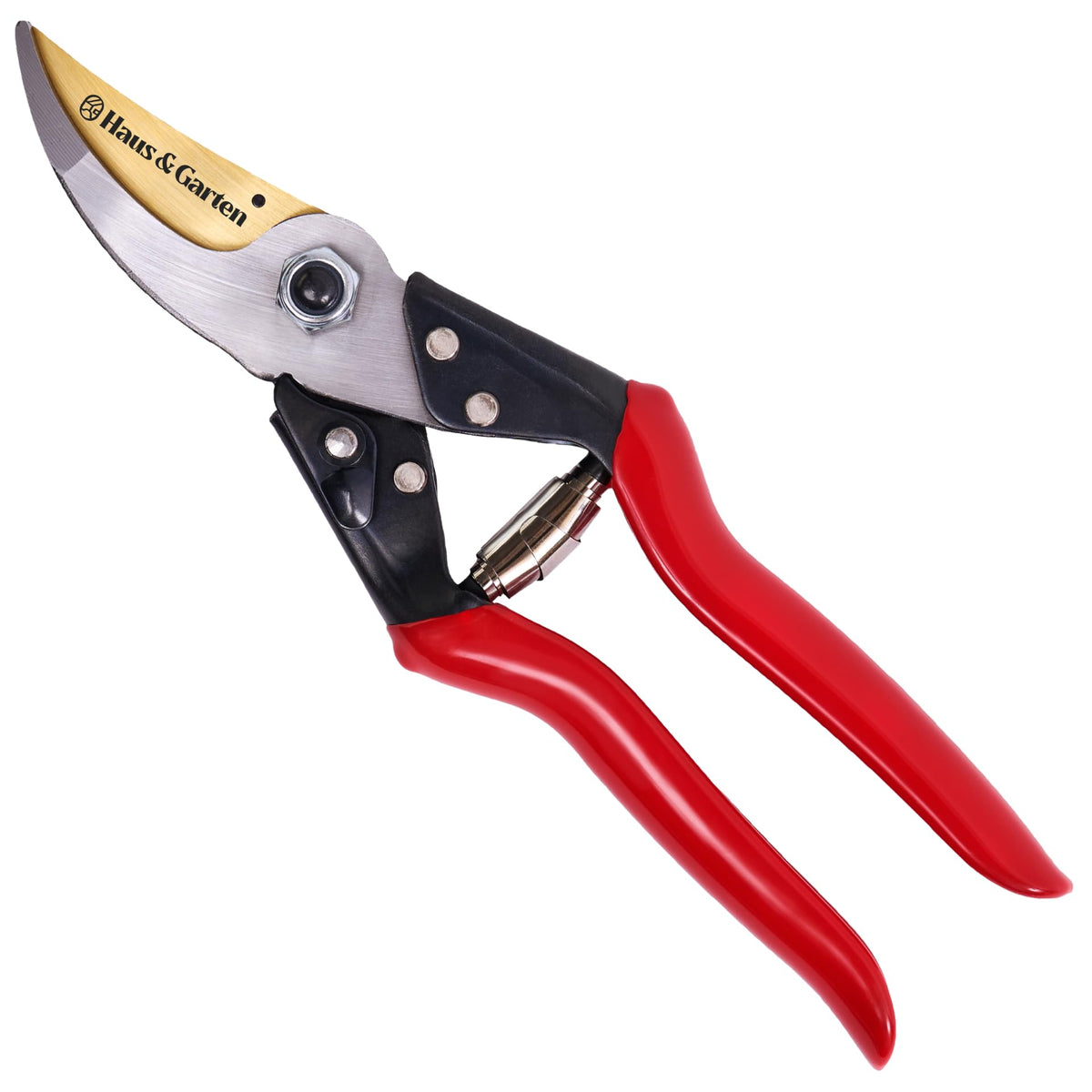 Haus & Garten ForgedPRO 8.75-inch titanium blade for precise, long-lasting cuts.
