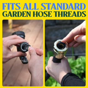 Haus & Garten washers fit standard female threads for versatile garden use
