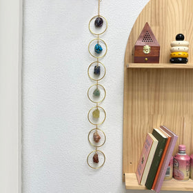 HausArtX Healing Chime in Azurite enhances decorative energy and mood.