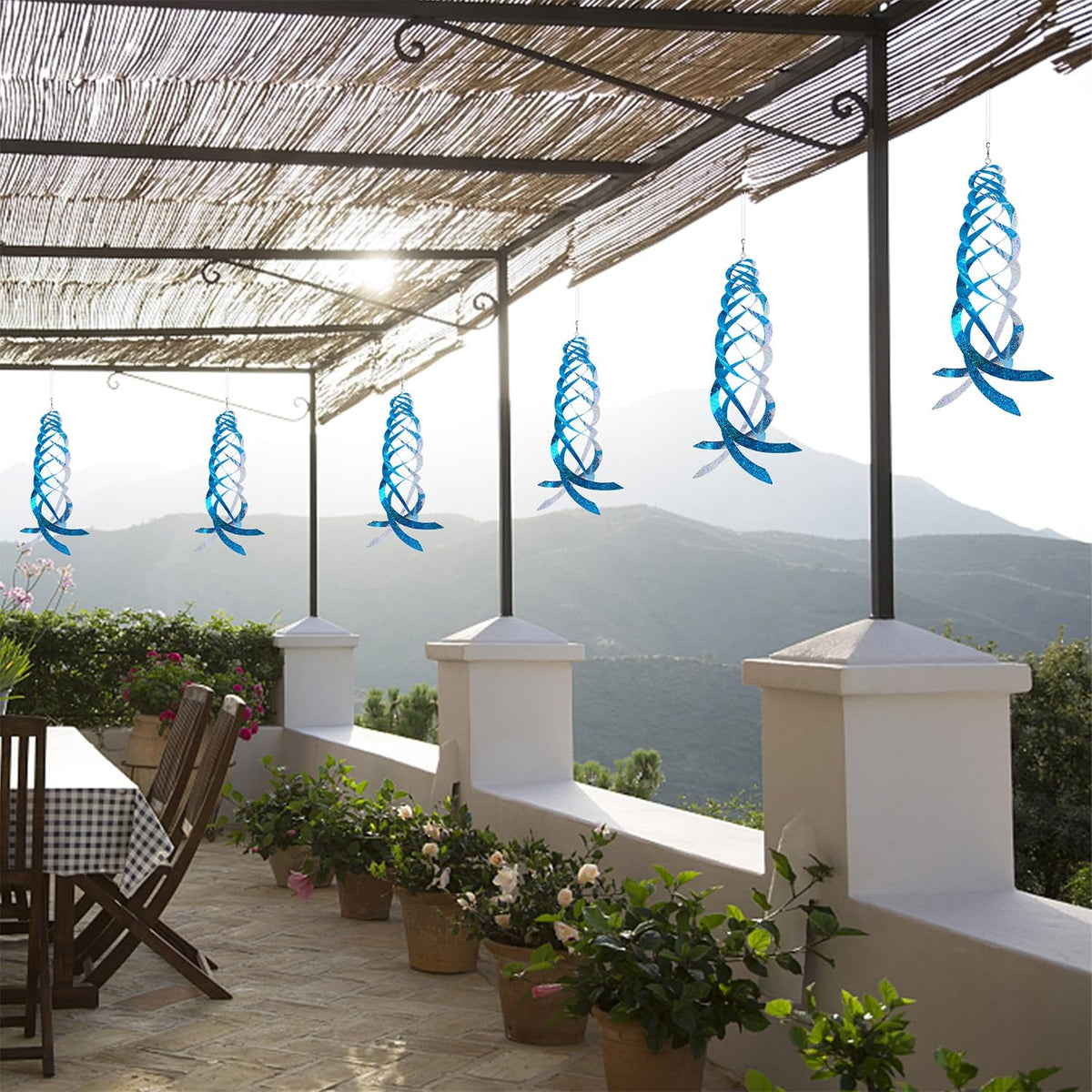 Hausse farm/orchard deterrent reflectors help protect crops with visuals.