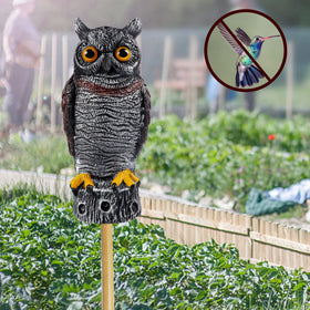 Hausse plastic horned owl deterrent for outdoor spaces