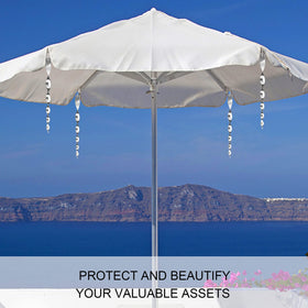 Hausse sun powered rods brighten yards and deter pest birds.