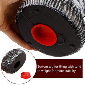 Hausse sturdy plastic owl deterrent for gardens and barns