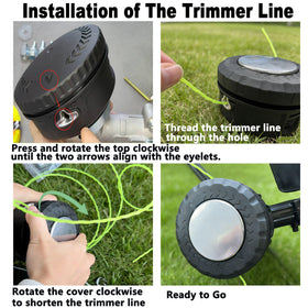 HAUYUTAIS line-diameter options optimize performance for different trimmers