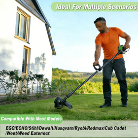 HAUYUTAIS universal-fit adapters secure compatibility across many straight-shaft trimmers