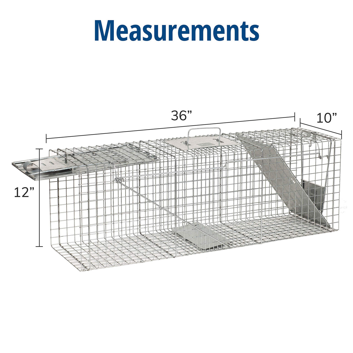 HAVAHART 1045SR two-door design enables entry from multiple angles for larger animals