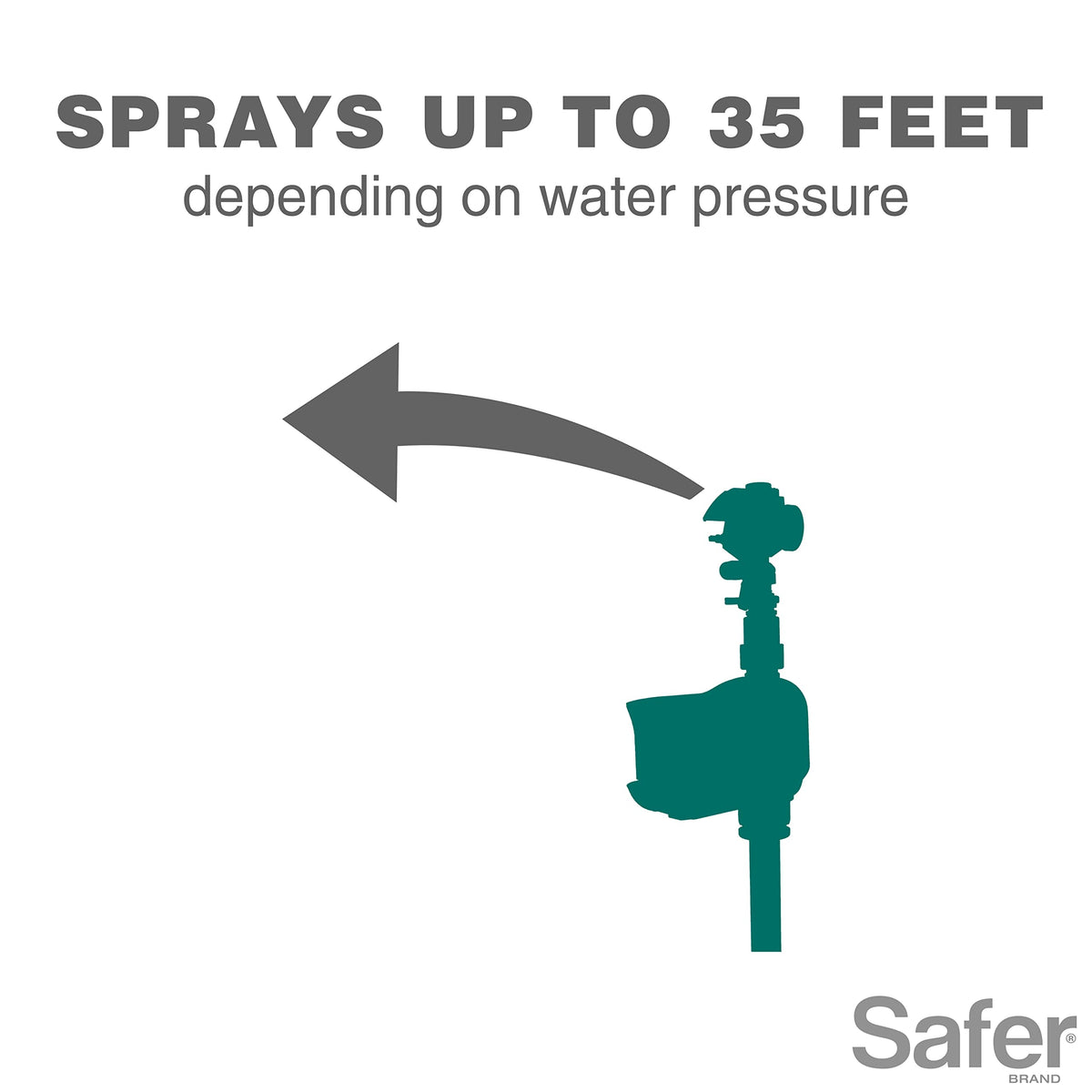 HAVAHART Critter Ridder uses 2-3 cups of water per spray for efficiency.