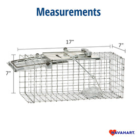 HAVAHART complete package includes instructions and baiting tips