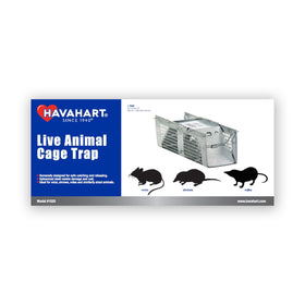 HAVAHART X-Small trap closeup shows galvanized mesh for durability.