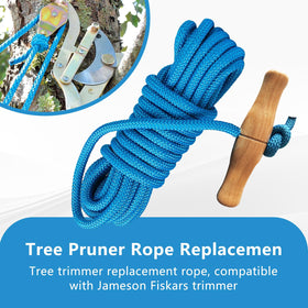 HAVANSIDY PR-20 rope with wooden handle provides ergonomic grip