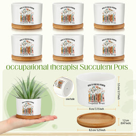 Havawish bamboo trays with pots provide stable surface protection