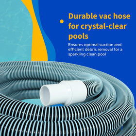 Haviland hose protected against chemicals ensures durable pool maintenance.