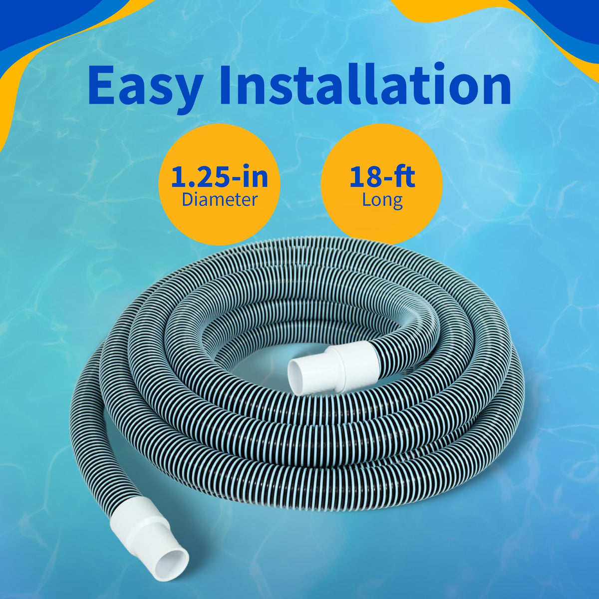 Haviland UV-coated exterior hose resists sun damage for longer life.