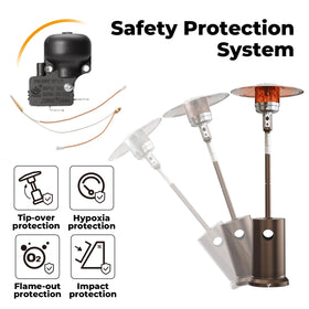 Havyduti dump switch and thermocouple kit designed for quick outdoor heater repairs.