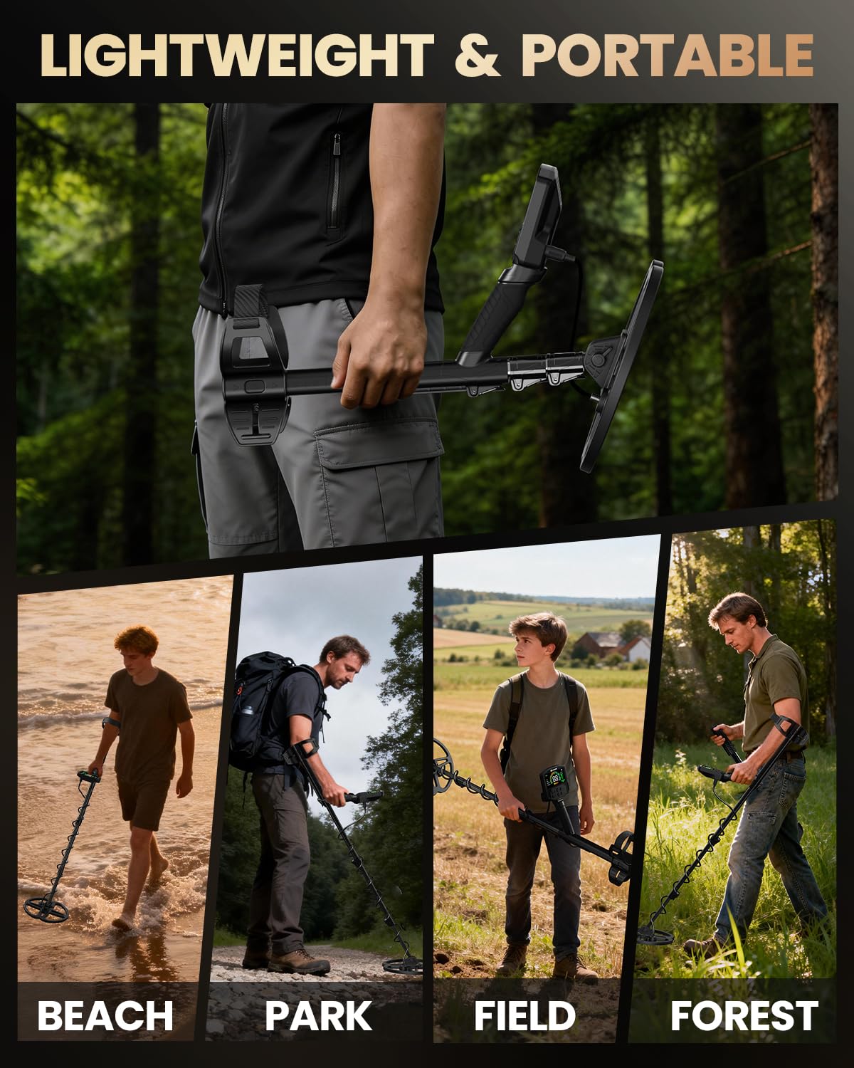 HawkSeek backlit display helps target ID in dawn or dusk.