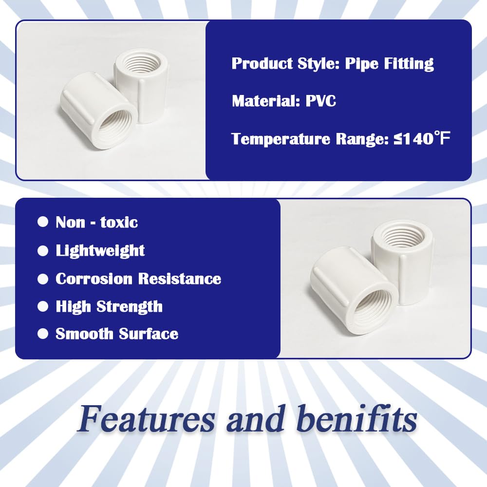 HayEastdor fittings connect two pipes smoothly for efficient irrigation.