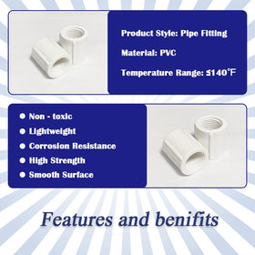HayEastdor fittings connect two pipes smoothly for efficient irrigation.