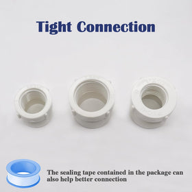 HayEastdor PVC adapter suited for pools and irrigation projects; versatile and durable.