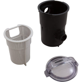 Hayward LX replacement housing kit includes basket and O-ring for quick installs.