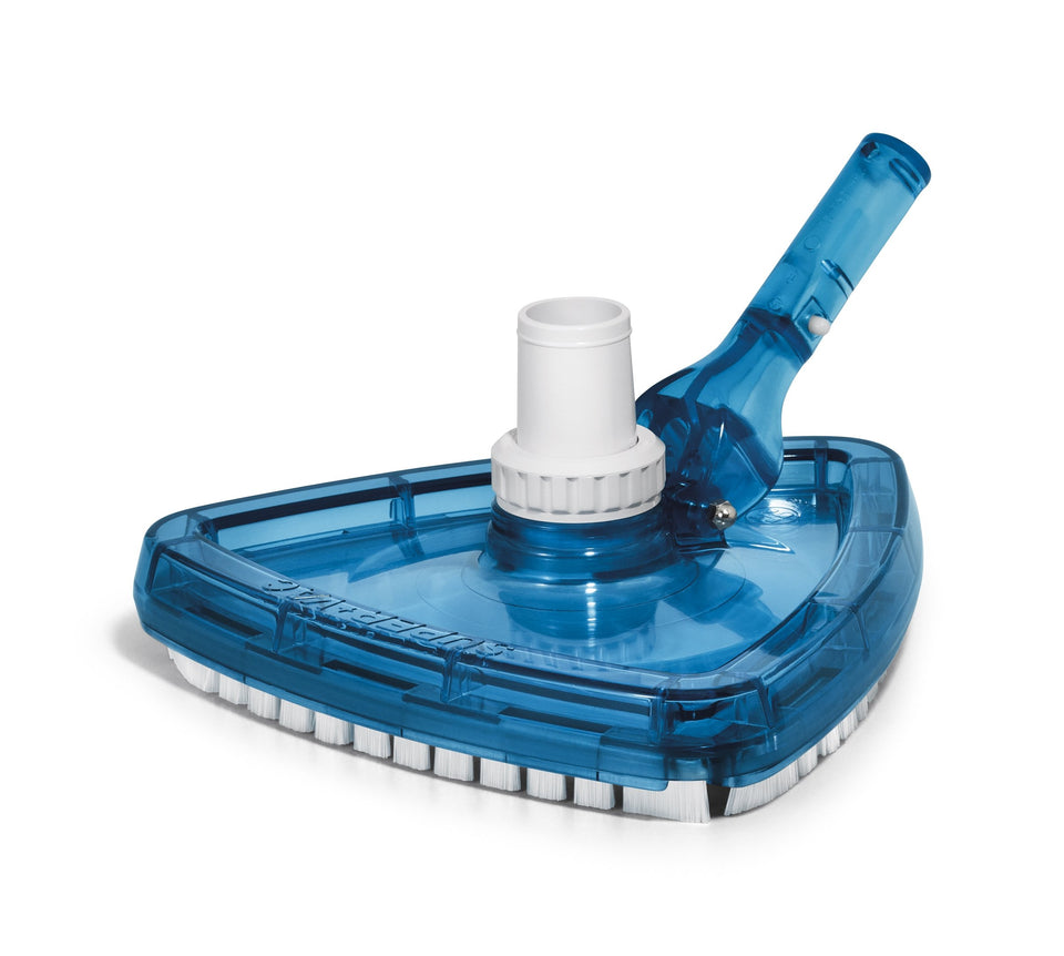 Hayward SP1068 triangular vacuum head with see-through design for easy pool cleaning