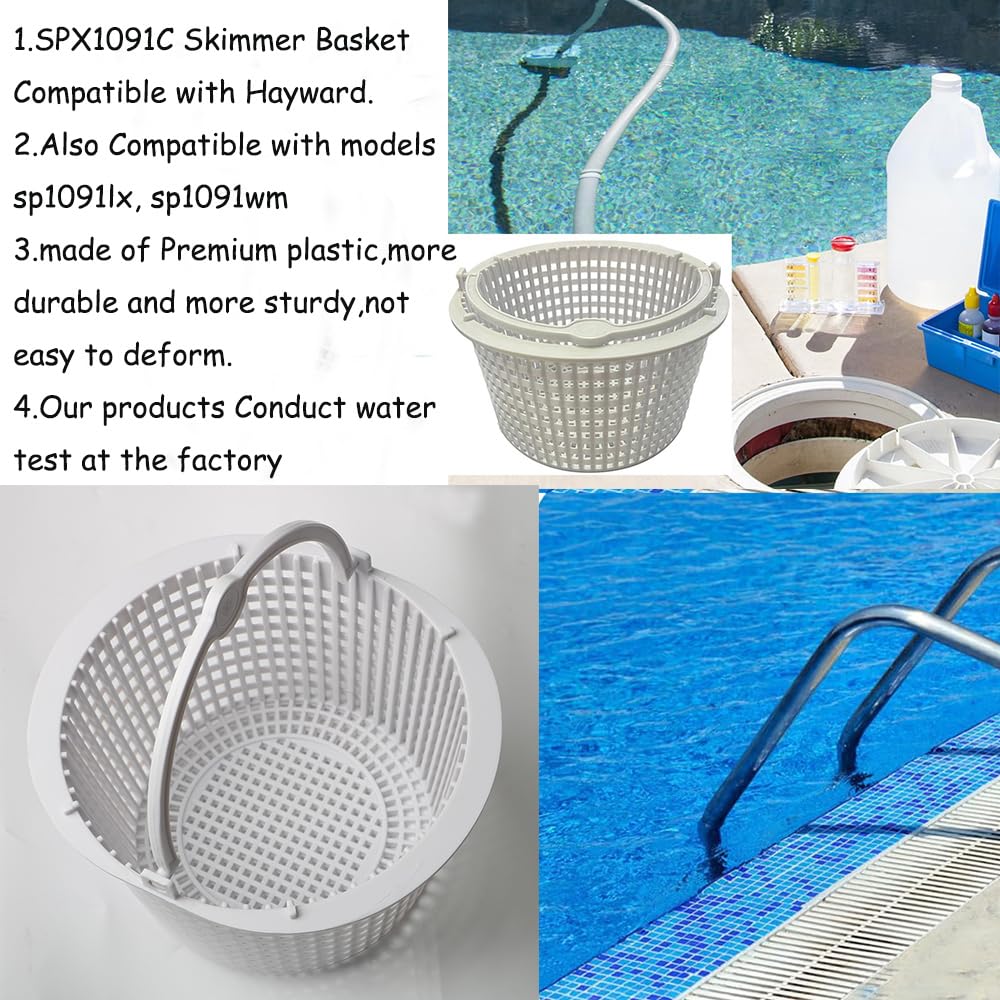Hayward SP1091WM compatible SPX1091C basket ready for replacement.