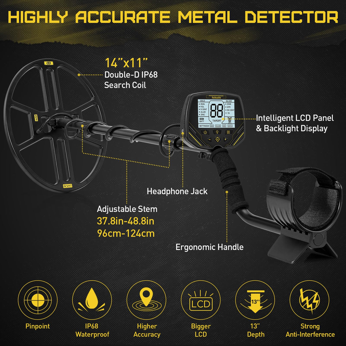 Hazlewolke DD90 adapts to varied terrains with VLF technology