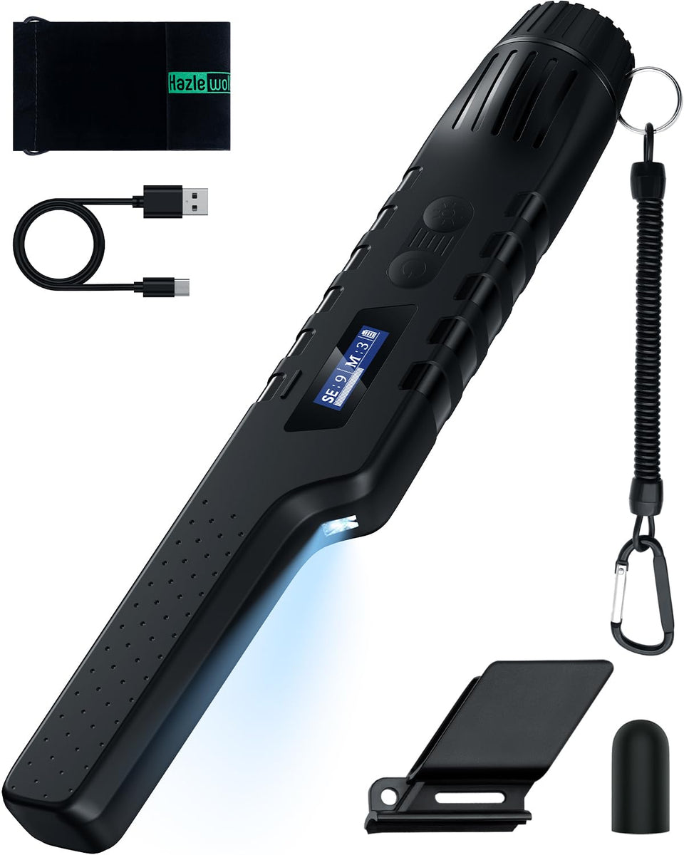 Hazlewolke pinpointer waterproof housing for all-weather treasure hunting.