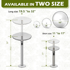 Hazztoll lightweight yet sturdy risers are easy to move for seasonal rearrangements.
