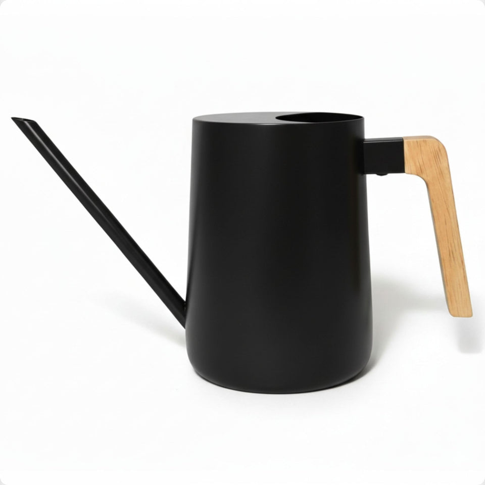 HB Design Co 35 oz metal watering can with long spout for precise indoor watering