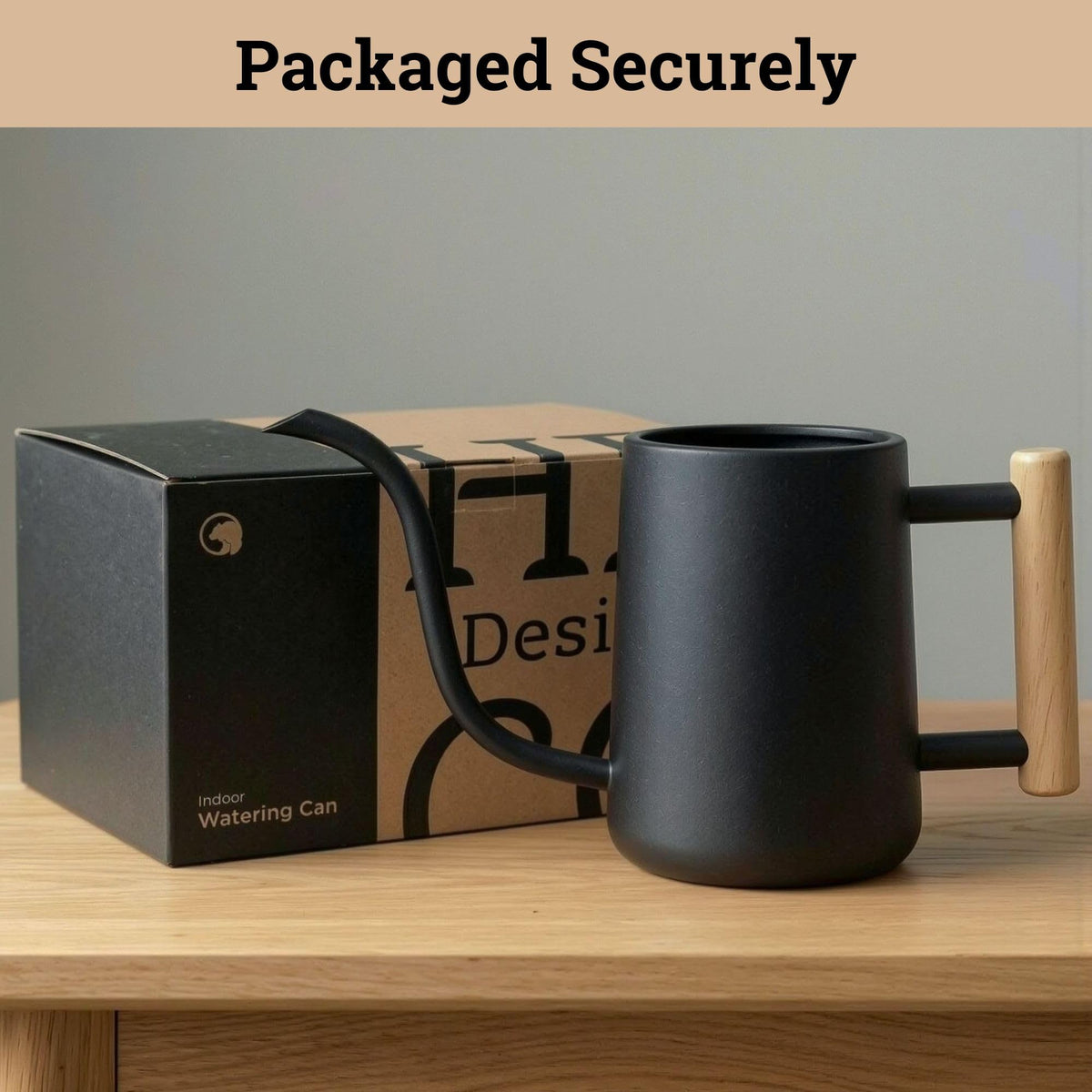 HB Design Co. Matte black finish complements modern home décor.